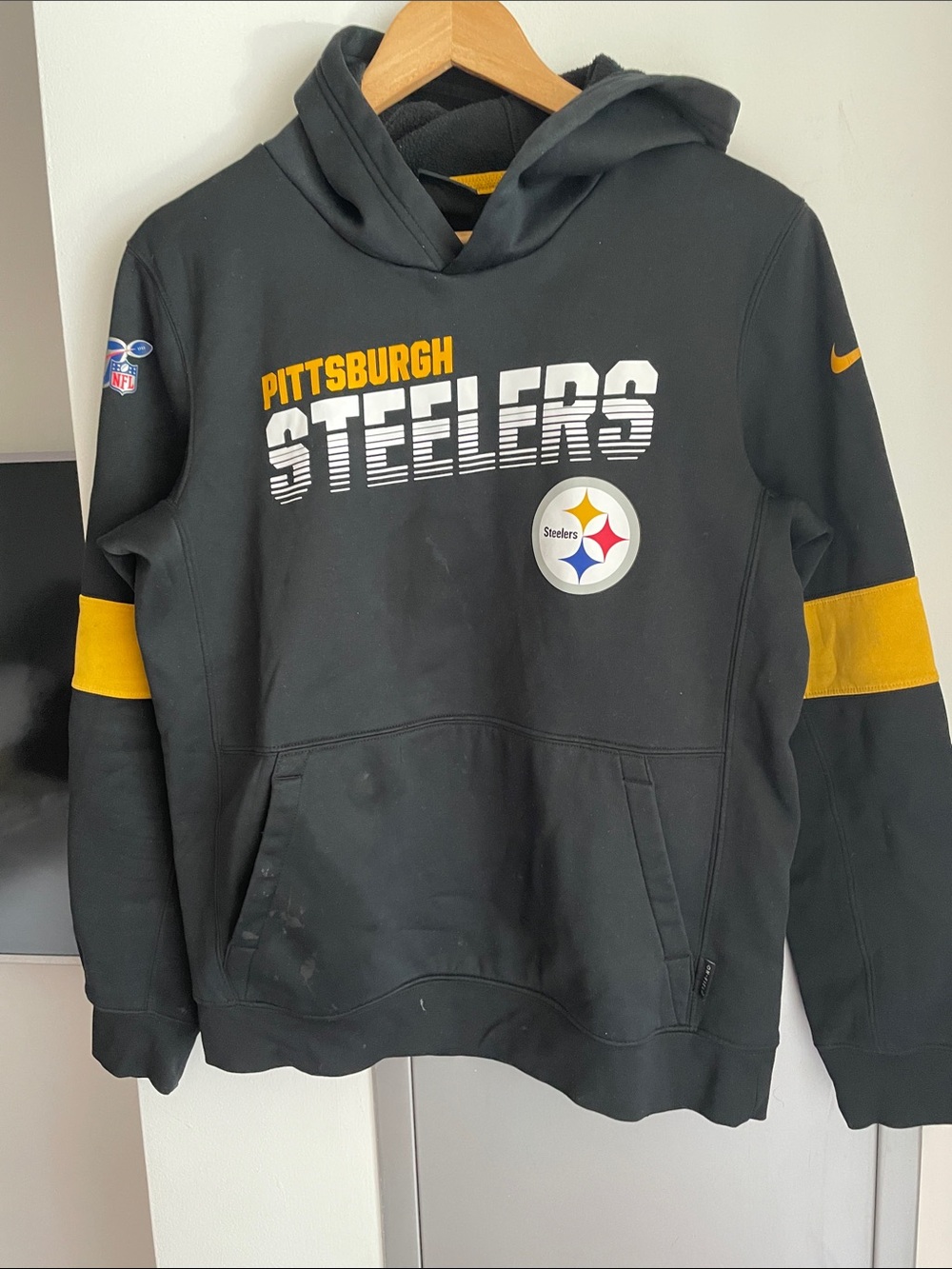 Pittsburgh Steelers Nike Hoody, size L